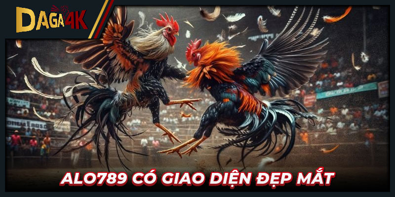 Alo789 có giao diện đẹp mắt